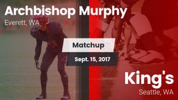 Matchup: Archbishop Murphy vs. King's  2017