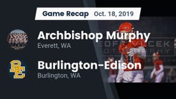 Recap: Archbishop Murphy  vs. Burlington-Edison  2019