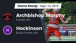 Recap: Archbishop Murphy  vs. Hockinson  2019