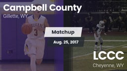 Matchup: Campbell County vs. LCCC 2017