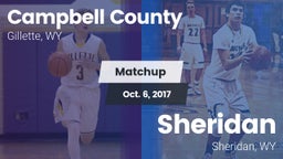 Matchup: Campbell County vs. Sheridan  2017