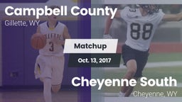 Matchup: Campbell County vs. Cheyenne South  2017