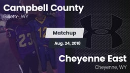 Matchup: Campbell County vs. Cheyenne East  2018