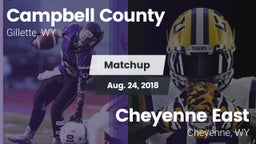 Matchup: Campbell County vs. Cheyenne East  2018