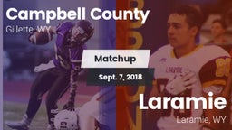 Matchup: Campbell County vs. Laramie  2018