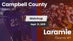 Matchup: Campbell County vs. Laramie  2019