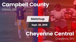 Matchup: Campbell County vs. Cheyenne Central  2019