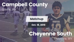 Matchup: Campbell County vs. Cheyenne South  2019