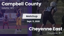 Matchup: Campbell County vs. Cheyenne East  2020