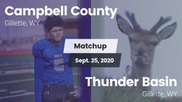 Matchup: Campbell County vs. Thunder Basin  2020
