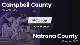 Matchup: Campbell County vs. Natrona County  2020
