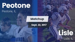 Matchup: Peotone  vs. Lisle  2017