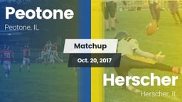 Matchup: Peotone  vs. Herscher  2017