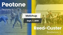 Matchup: Peotone  vs. Reed-Custer  2018