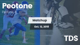 Matchup: Peotone  vs. TDS 2018