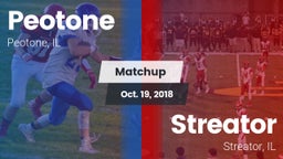 Matchup: Peotone  vs. Streator  2018