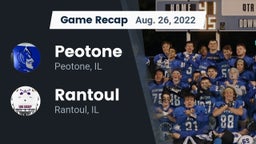 Recap: Peotone  vs. Rantoul  2022