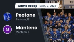 Recap: Peotone  vs. Manteno  2022