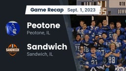 Recap: Peotone  vs. Sandwich  2023