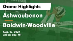 Ashwaubenon  vs Baldwin-Woodville  Game Highlights - Aug. 27, 2022