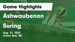 Ashwaubenon  vs Suring  Game Highlights - Aug. 27, 2022