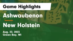 Ashwaubenon  vs New Holstein  Game Highlights - Aug. 22, 2023