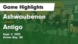 Ashwaubenon  vs Antigo  Game Highlights - Sept. 9, 2023