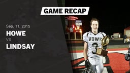 Recap: Howe  vs. Lindsay  2015