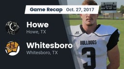 Recap: Howe  vs. Whitesboro  2017