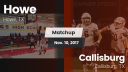 Matchup: Howe  vs. Callisburg  2017