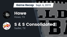 Recap: Howe  vs. S & S Consolidated  2019