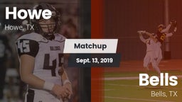 Matchup: Howe  vs. Bells  2019