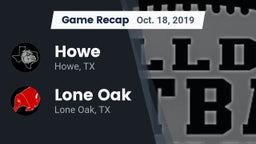 Recap: Howe  vs. Lone Oak  2019