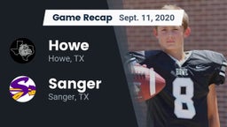 Recap: Howe  vs. Sanger  2020
