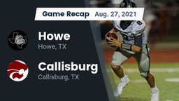 Recap: Howe  vs. Callisburg  2021