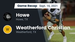 Recap: Howe  vs. Weatherford Christian  2021