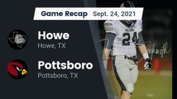 Recap: Howe  vs. Pottsboro  2021