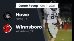 Recap: Howe  vs. Winnsboro  2021