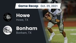 Recap: Howe  vs. Bonham  2021