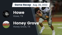 Recap: Howe  vs. Honey Grove  2022