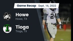 Recap: Howe  vs. Tioga  2022