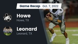 Recap: Howe  vs. Leonard  2022