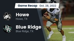 Recap: Howe  vs. Blue Ridge  2022
