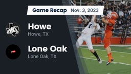 Recap: Howe  vs. Lone Oak  2023