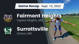 Recap: Fairmont Heights  vs. Surrattsville  2023