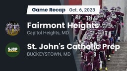 Recap: Fairmont Heights  vs. St. John's Catholic Prep  2023
