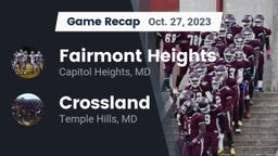 Recap: Fairmont Heights  vs. Crossland  2023