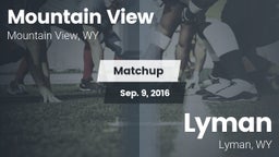 Matchup: Mountain View High vs. Lyman  2016