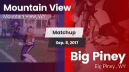 Matchup: Mountain View High vs. Big Piney  2017