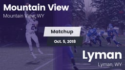 Matchup: Mountain View High vs. Lyman  2018